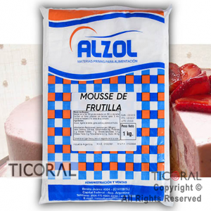 MOUSSE FRUTILLA ALZOL X1KG x 1